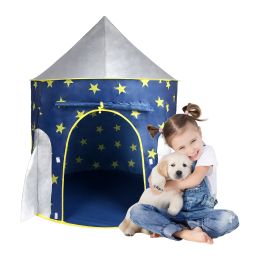 Kids Tent Rocket Spaceship; Kids Play Tent; Unicorn Tent for Boys & Girls; Kids Playhouse; Pop up Tents Foldable; Toddler Tent; Gift for Kids; Indoor