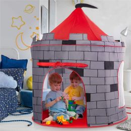 Kid Play Tent; Portable Kids Castle Tent Princess Castle for Indoor and Outdoor Games