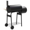 Free shipping Classic charcoal grill smoky machine