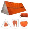 Outdoor Waterproof Emergency Tube Tent Shelter Survival Tent For Two People