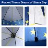 Kids Tent Rocket Spaceship; Kids Play Tent; Unicorn Tent for Boys & Girls; Kids Playhouse; Pop up Tents Foldable; Toddler Tent; Gift for Kids; Indoor