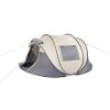 Camping Tent; 4 Person Pop Up; Easy Setup For Camping/Hiking/Fishing/Beach/Outdoor; Etc