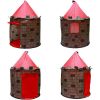 Kid Play Tent; Portable Kids Castle Tent Princess Castle for Indoor and Outdoor Games