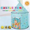 Cmgb Princess Castle Play Tent; Kids Foldable Games Tent House Toy for Indoor & Outdoor Use-Pink