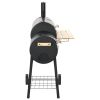 Free shipping Classic charcoal grill smoky machine