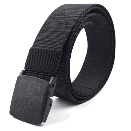 Adjustable Nylon Belt with Plastic Buckle