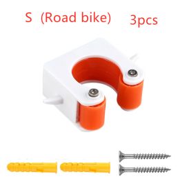 Creative Parking Rack Bicycle Parking Buckle (Option: Red-Road bike-3pcs)