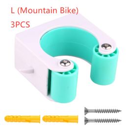 Creative Parking Rack Bicycle Parking Buckle (Option: Blue-Mountain bike-3pcs)