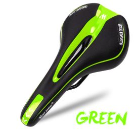 Bicycle seat mountain bike road bike (Option: A green)