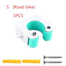 Creative Parking Rack Bicycle Parking Buckle (Option: Blue-Road bike-3pcs)