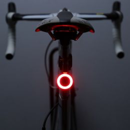 Bicycle taillight usb (Option: Circular)