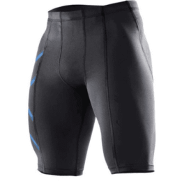 Quick-Drying Compression Shorts For Men (Option: S-black)