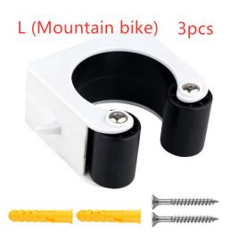 Creative Parking Rack Bicycle Parking Buckle (Option: Black-Mountain bike-3pcs)