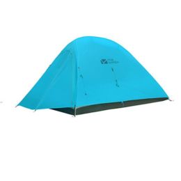 New Single Light Riding 1 Outdoor Camping Tent (Color: Blue)