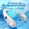 USB Portable Hanging Neck Fan Cooling Air Cooler Little Electric Air Conditioner