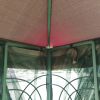 13x10 Outdoor Patio Gazebo Canopy Tent With Ventilated Double Roof And Mosquito net(Detachable Mesh Screen On All Sides); Suitable for Lawn;  Garden;