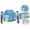 New Police Large Kid Play Tent; Kids Castle Tent House Camping Tents for Kids Indoor Outdoor