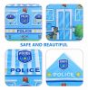 New Police Large Kid Play Tent; Kids Castle Tent House Camping Tents for Kids Indoor Outdoor