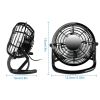 Personal USB Fan 360 Degree Rotation Desk Table Cooling Fan Quiet Laptop Cooler Air Circulator