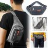 Sling Shoulder Travel Sport Pouch Unisex Fanny Pack Belt Waist Bag