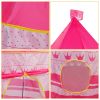 Kids Play Tent Foldable Pop Up Children Play Tent Portable Baby Play House Castle W/ Carry Bag Indoor Outdoor Use