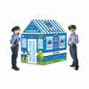 New Police Large Kid Play Tent; Kids Castle Tent House Camping Tents for Kids Indoor Outdoor