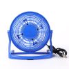 USB Silent Fan Desk Cooler for Laptop Notebook Desktop PC Ofiice Summer Cooling Fan 4 Blades Rotatable USB Mini desk Fans Socket