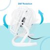 Personal USB Fan 360 Degree Rotation Desk Table Cooling Fan Quiet Laptop Cooler Air Circulator