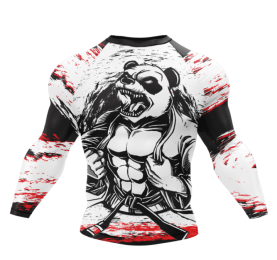 XM Shredded Panda - Longsleeve And Shortsleeve - XMARTIAL (Option: XL-Longsleeves)